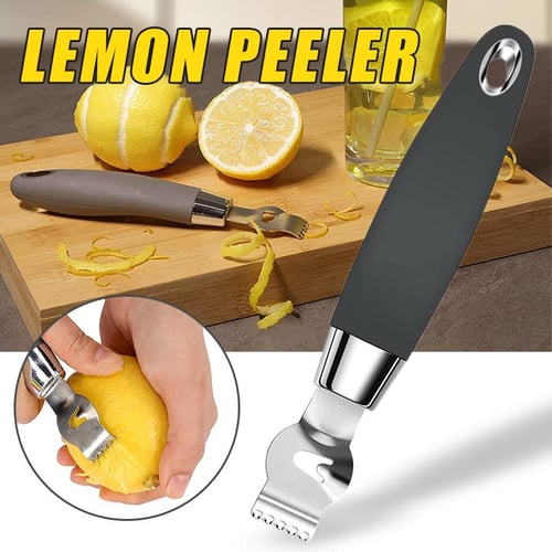 1pc Lemon Zester Grater Stainless Steel Peeler Kitchen Stuff