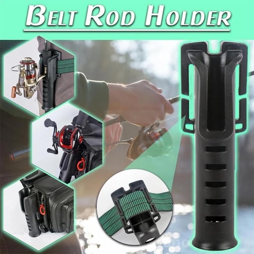 Projector)Belt Rod Holder Portable Pole inserter Fishing Rod Multi