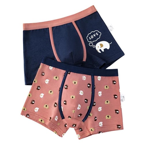 4Pcs/lot Cotton Kids Boys Underwear Boxer Baby Children Panties
