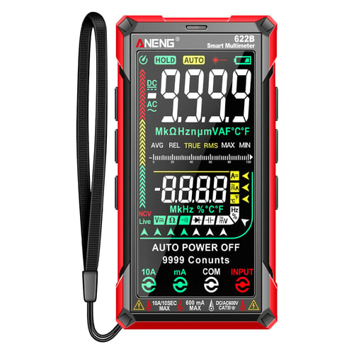 ANENG Digital Multimeter Tester Smart Touch AutoRanging 9999 Counts  Rechargeable Antiburning Ohm - buy ANENG Digital Multimeter Tester Smart  Touch AutoRanging 9999 Counts Rechargeable Antiburning Ohm: prices, reviews