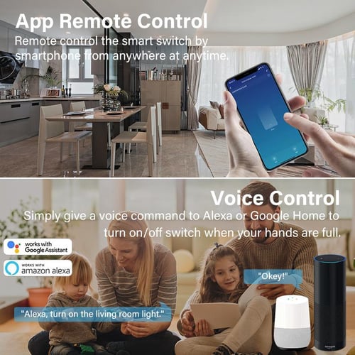 AUBESS Tuya Zigbee Smart Plug Work with  Alexa Google Home Yande