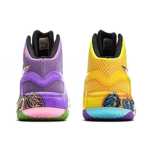 Purple And Yellow Basketball Shoes Nike Kobe Bryant Basketball