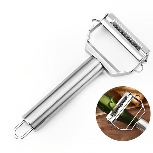 Kitchen Vegetable Peeler Stainless Steel Melon Planer Double