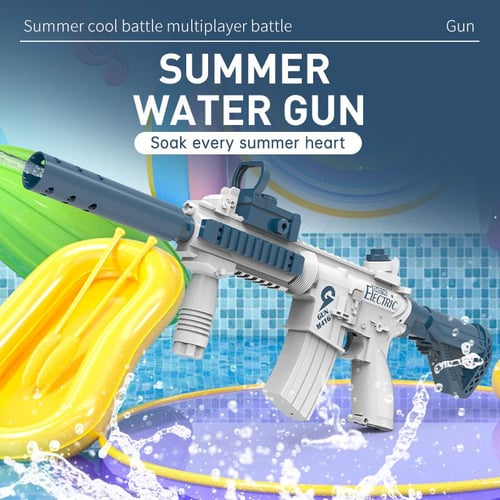M416 WATER GUN Electric Shooting Toy Full Automatic Summer Beach