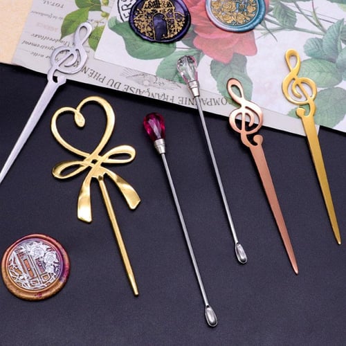 Retro Antique Window Sealing Wax Stamp Head Fire Paint for Invitation Craft