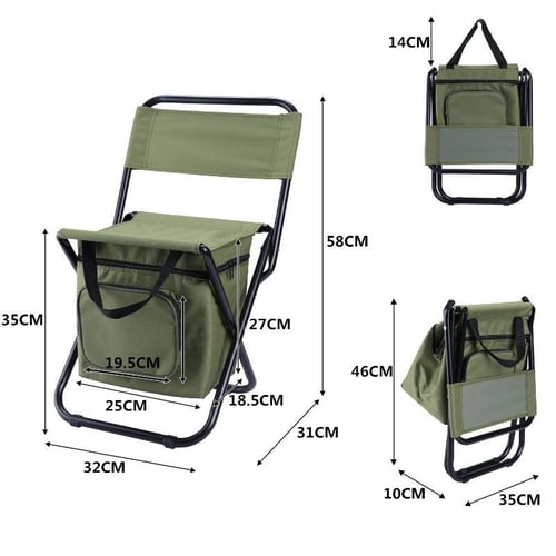 Xiaomi Portable Outdoor Folding Ice Pack Chair with Storage Bag and  Backrest Insulation Function 3-in-1 Leisure Camping Fishing Chair - buy  Xiaomi Portable Outdoor Folding Ice Pack Chair with Storage Bag and