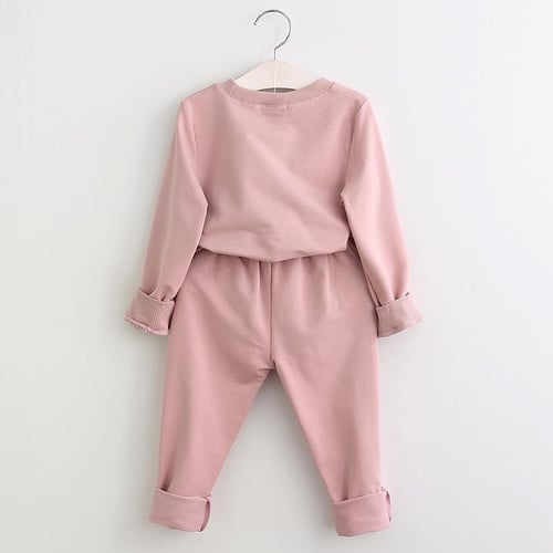 Girls Clothing Sets Autumn Spring Toddler Kids Tracksuit For Girl