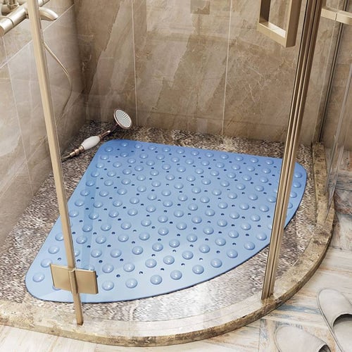 Bathroom anti-skid mat Bathroom shower floor mat Bathtub shower room mat  Bathroom foot mat with suction cup PVC bathroom mat (placed on the floor  with water in the bathroom, adsorbed on the