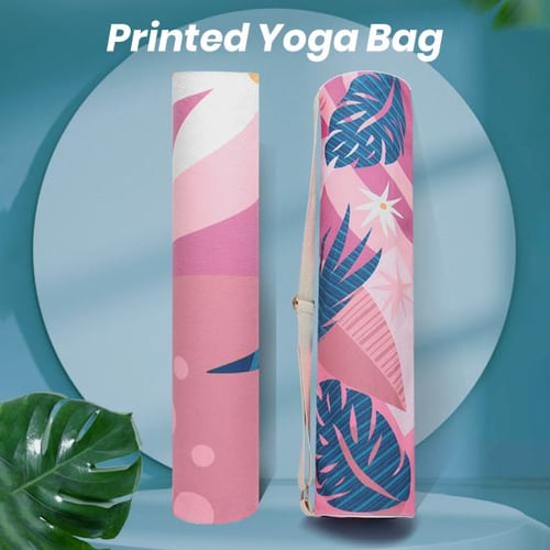 Yoga Mat Storage Bag Double Zipper Exercise Yoga Mat Carry Bag