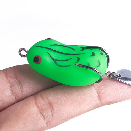 Frog Lure Streamline Surface Double Hook Colorful Soft Fishing Baits  4.2cm-8g Top water Artificial Ray Frog for Freshwater - buy Frog Lure  Streamline Surface Double Hook Colorful Soft Fishing Baits 4.2cm-8g Top