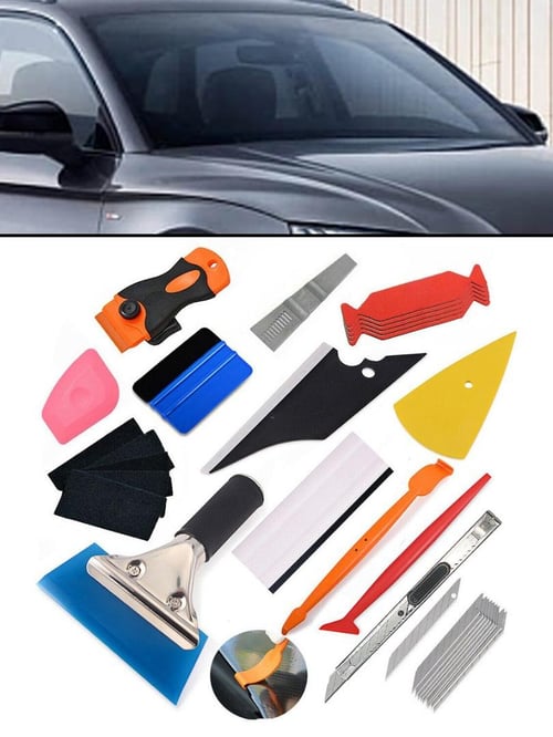 10pcs Car Window Tint Tools Set Squeegee Scraper Auto Film Tinting  Installation