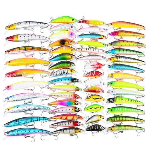 175Pcs/Set Fishing Soft Lure Set Mixed Lures Bait Jig Head Crank Hooks Worm  Artificial Baits