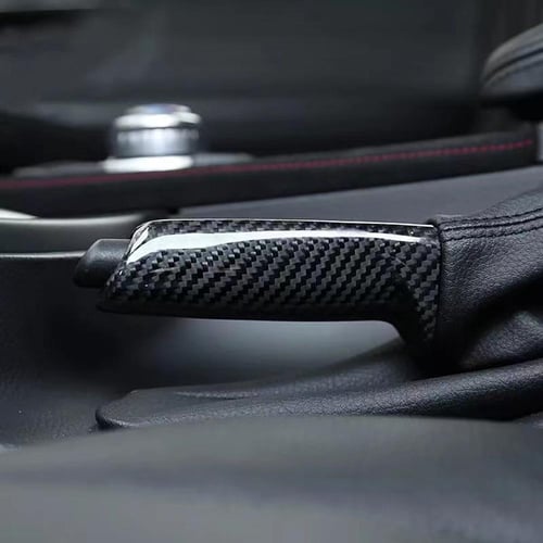 Carbon Handbremsgriff Cover Für BMW - 1 3 5 6 Serie E46 E90 F30