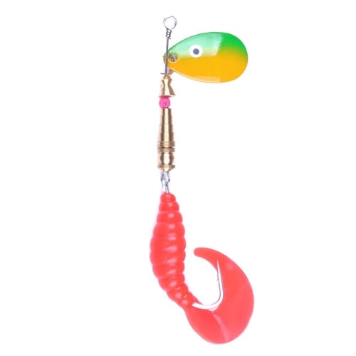 Fishing Lures, Soft Lure Swimbaits with Tail with Weighted Hooks