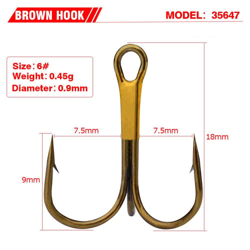 30Pcs Fish Hook Sharp Tip Angling Barbed Fishhooks High-carbon Steel Lure  Bait Barbed Hooks Fishing Accessory For Angling