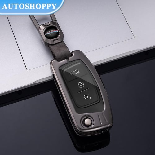Kaufe TPU Leder Auto Smart Remote Key Cover Case Tasche Shell Halter  Schlüsselanhänger für Ford Territory EV Protector Zubehör
