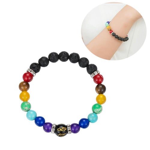 7 Chakra Crystal Necklace w/ Chakra Healing Stone Beads – Crystalline Dream