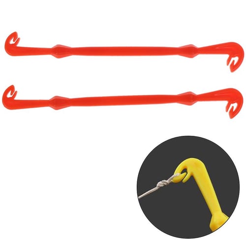 Quick Knot Tying Tool 4 in 1 Fly Fishing Clippers Line Nipper Hook Sharpener  Set 