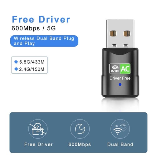 USB Wifi Adapter, 1800M USB 3.0 WiFi Adapter for PC, Desktop, Laptop, Dual  Band 5G /2.4G USB WiFi Dongle Wireless Network Adapter, Supports OS Windows