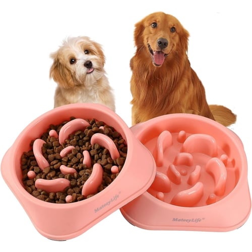 1pc Slow Feeder Dog Bowl For Large, Medium And Small Dogs
