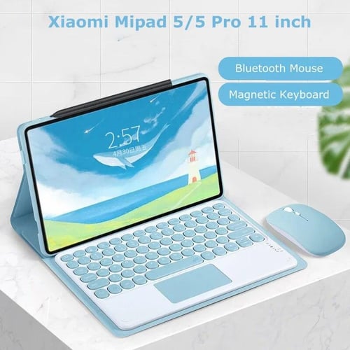 Keyboard Case for Xiaomi Pad 5/6 Pro 11 Inch Redmi Pad SE 10.6 Tablet Slim  Stand Cover with Magnetically Detachable Wireless Bluetooth Keyboard - buy Keyboard  Case for Xiaomi Pad 5/6 Pro