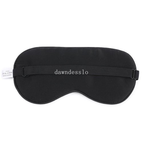 Silk Sleeping Mask Soft Smooth Sleep Mask For Eyes Travel Shade Cover Rest  Relax Sleeping Blindfold