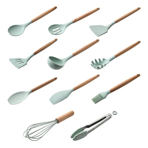 Cheap Wiwilys Food Grade Silicone Spatula Set Of 6 Heat-Resistant Rubber  Spatulas And Cooking Utensils For Kitchen Non Stick Baking Decorating  Mixing