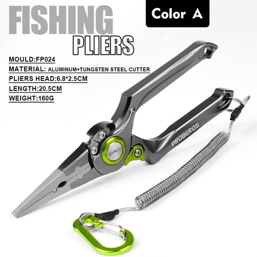 Aluminum Fishing Pliers,120mm Fishing Split Ring,Salt Water