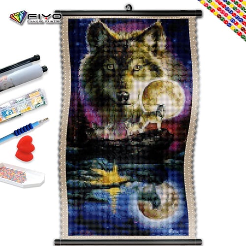 Diamond Art Painting Animal Dog Embroidery Kit Home Decoration