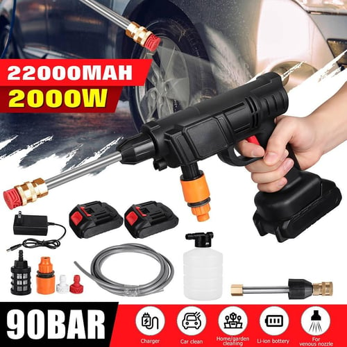 600W 24V Cordless Electric Car Washer Machine Kit Portable High