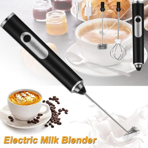 Electric Milk Frothers Handheld Wireless Blender USB Mini Coffee Maker