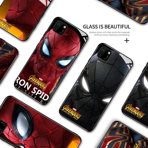 Marvel Avenger Spiderman Spider Man Tempered Glass Case Skin Cover for  Huawei - buy Marvel Avenger Spiderman Spider Man Tempered Glass Case Skin  Cover for Huawei: prices, reviews