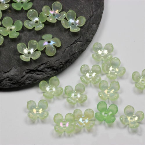 100Pcs craft beads Leaf Diy Leaf Charm For Jewelry Making Leaf