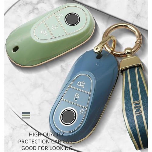 Luxurious Remote Car Key Case Cover For Mercedes Benz C S Class C260L W223  W206 S350L S400L S450L S500L Car - sotib olish Luxurious Remote Car Key  Case Cover For Mercedes Benz