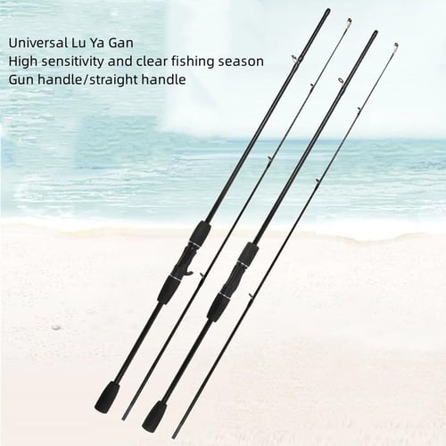 Fishing Gear Set -Short Small Sea Rod Fish Line Wheel Combination Road  Sub-Bait Hook Wire Fishing Gear Package (D 1.65m)