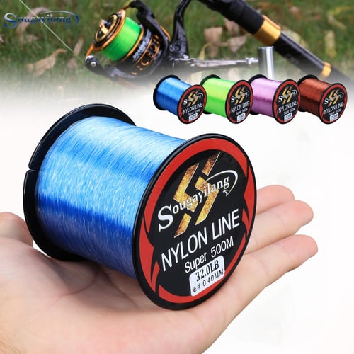 Fishing Line 500M Super Strong Nylon Fishing Line 11LB-36.3LB Material for Carp  Fishing Line - buy Fishing Line 500M Super Strong Nylon Fishing Line  11LB-36.3LB Material for Carp Fishing Line: prices, reviews