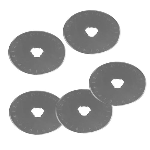 Japanese Steel Rotary Cutter Blades 45mm 10PCS for Fiskars OLFA etc, Rotary  Blades 45mm Refill Cutting Tools for Quilting Supplies and Accessories :  : Home & Kitchen