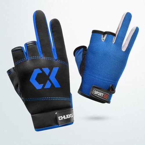 MUQZI Sports Accessory Portable Fishing Gloves Ultra-Thin Faux Microfiber  Leather Waterproof
