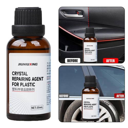 Plastic Parts Crystal Coating Car Refresher Agent Maintenance Accessories  30ml 