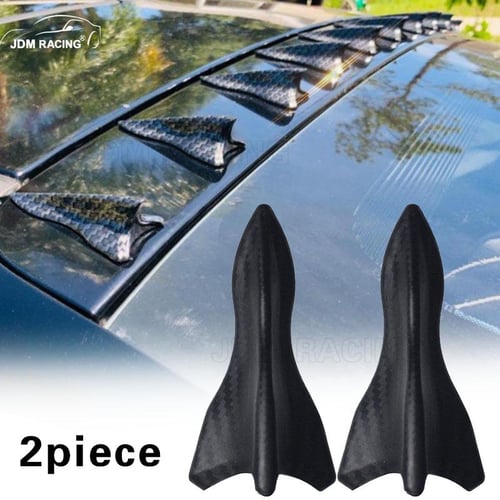 Shark Fin Diffuser Vortex Generator For Honda Windshield Roof