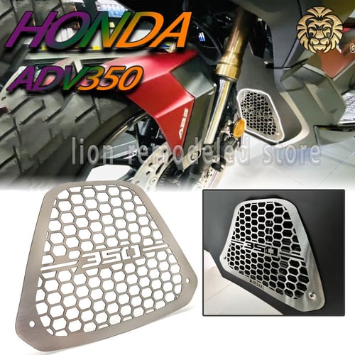 Cheap Motorcycle Accessories Radiator Guard Cap Water Tank Cooler Protector  Cover For HONDA ADV350 ADV