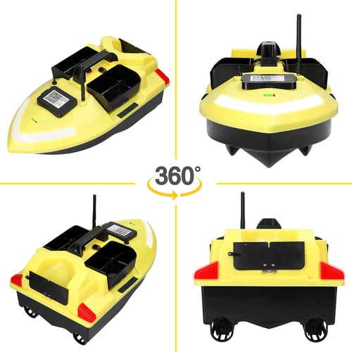 GPS Fishing Bait Boat with 3 Bait Containers Automatic Bait Boat with  400-500M Remote Range - sotib olish GPS Fishing Bait Boat with 3 Bait  Containers Automatic Bait Boat with 400-500M Remote