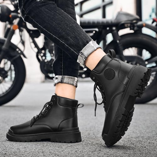 Mens Shoes Club Factory Supreme Shoes Lace Up Fashion Boots