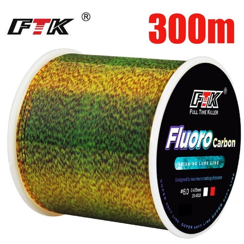 FTK “Full Time Killer” Fluoro Carbon Line 100M Spools