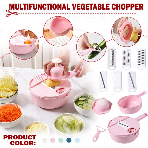 Multifunctional Vegetable Cutter Shredder Home Kitchen Radish