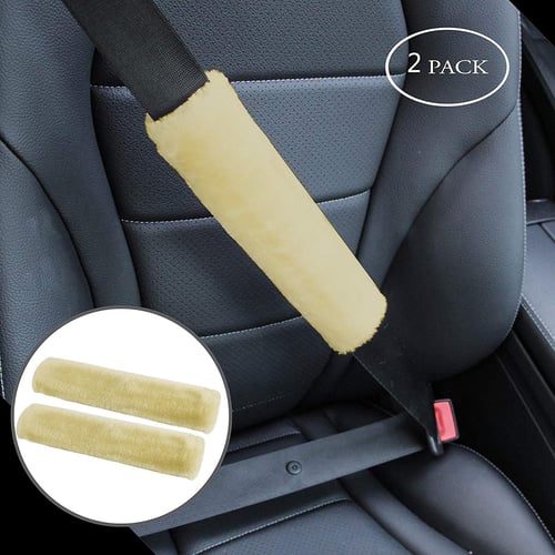 Sagit 2Pack Soft Faux Sheepskin Car Seat Belt Pads Cover Seat Belt Shoulder  Strap Covers Shoulder Pad For Car & Bag - buy Sagit 2Pack Soft Faux  Sheepskin Car Seat Belt Pads