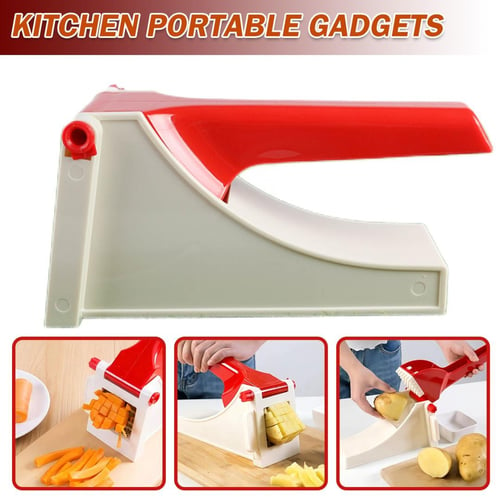 Stainless Steel French Fry Cutter Potato Vegetable Slicer Chopper