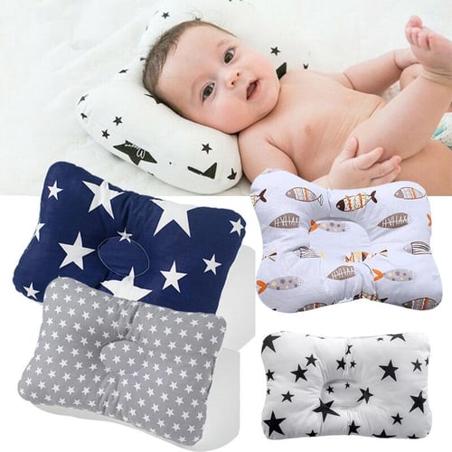 Cheap Newborn Baby Nursing Pillow Infant Memory Foam Velvet Anti-eccentric  Head Shaping Pillow Baby Bear Baby Pillow