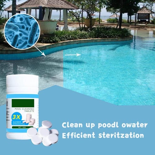 100pcs Swimming Pool Cleaning Tablets Applicator for Hot Tub SPA 