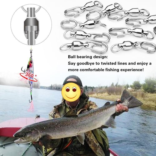 Lure Bait Octagonal Ring Connector High Speed Bearing Rotating Ring  Elliptical Pin Octagonal Ring Fishing Supplies Fishing Gear Accessories -  buy Lure Bait Octagonal Ring Connector High Speed Bearing Rotating Ring  Elliptical